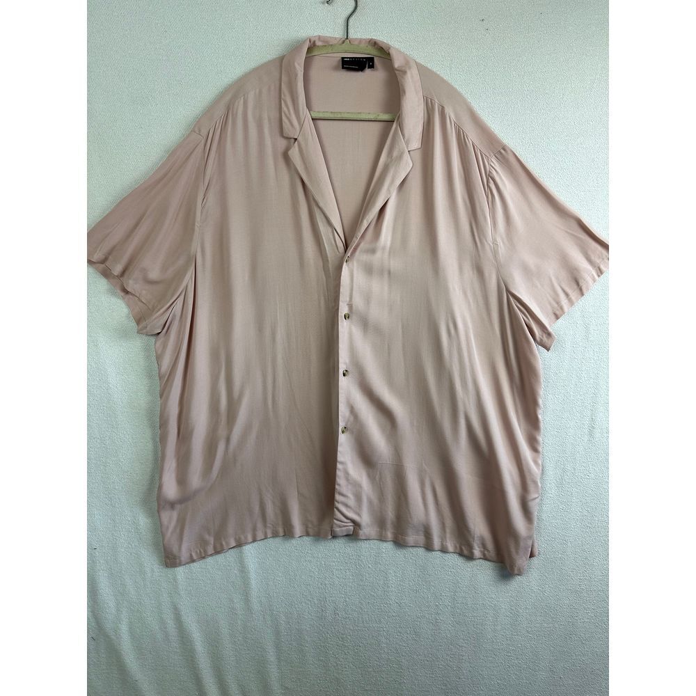 ASOS Design Button Up Men's 3XL Short‎ Sleeve